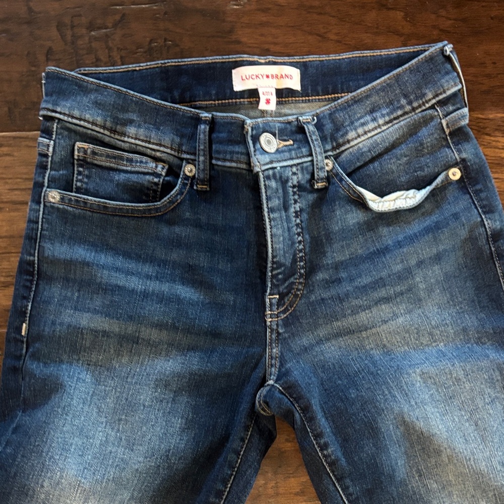 Lucky Brand womens Dark Wash Slim Jeans